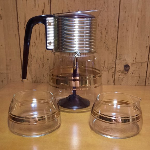 Vintage Cory Glass Coffee Service Set - Picture 3 of 6